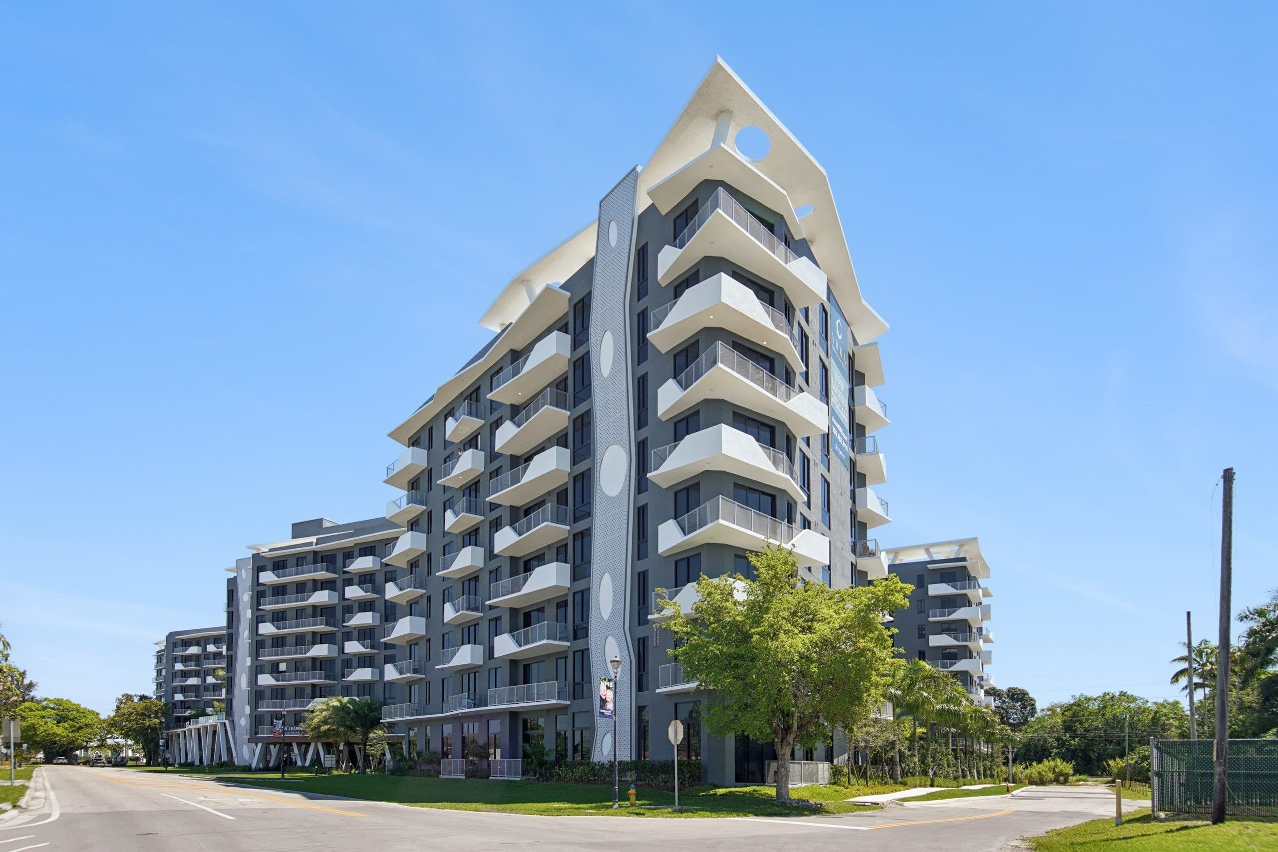 Exterior of Aura NMB