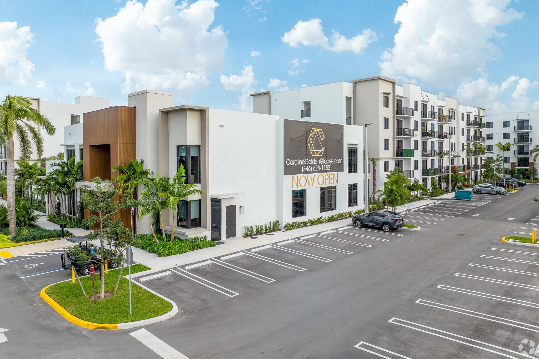 Exterior of Caroline Golden Glades